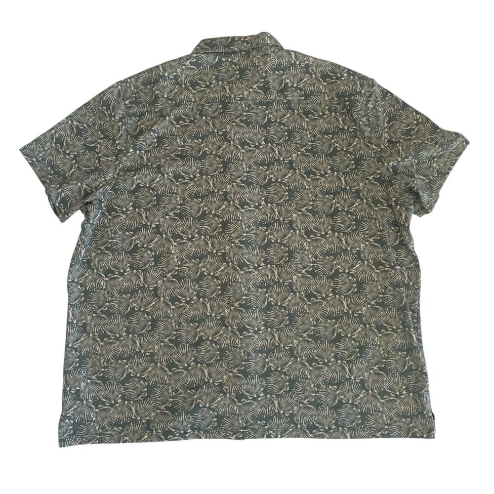 L.L. Bean Mens Size XL Reg Traditional Fit Hawaiian Button Up Short Sleeve Shirt - Picture 2 of 16